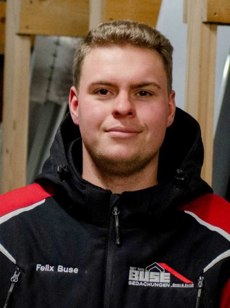 Porträt von Felix Buse, Urenkel des Gründers und Junior-Chef